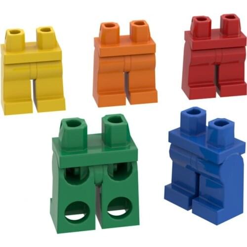 10PCS Replaceable 970c00 73200 Figures Legs Parts Building Blocks High-Tech Assemble Replace Bricks Toy For Children Gifts
