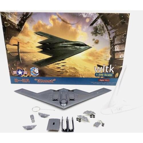 WLTK USAF B-2A Spirit Stealth Bomber 1/200 Diecast Model Exquisite Version