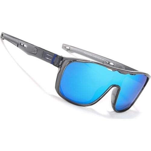 KDEAM Mens Polarized Sunglasses Sports Shield Glasses Oversized Frame Square Male Sun Glasses For Driving Goggle High Quality