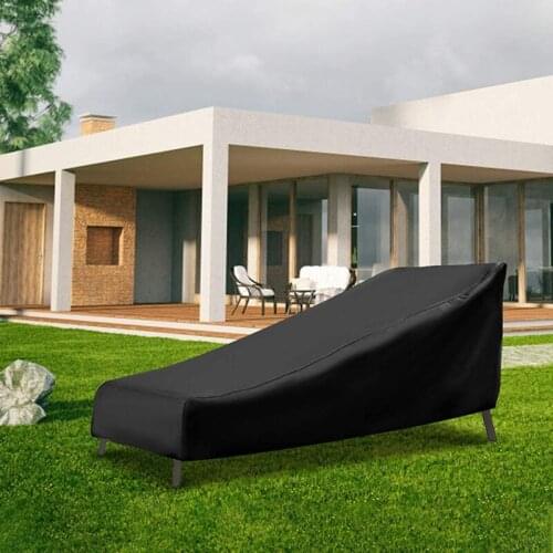 Garden Balcony Chair Cover 210D Oxford Cloth Outdoor Beach Lounger Cover Black/Grey/Green High Quality Dust Cover