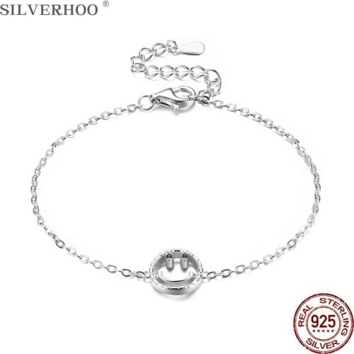 Браслеты-цепочки SILVERHOO China At AliExpress