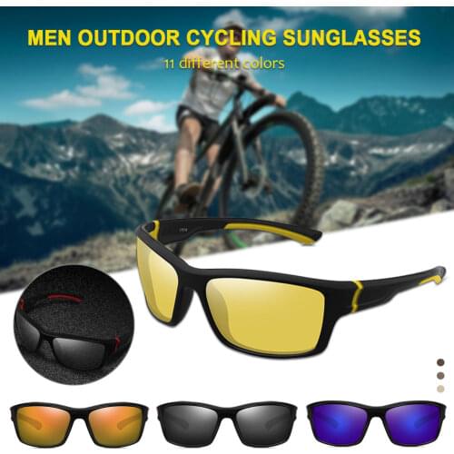 Men Large Polarizing Coated Outdoor Sports Cycling Camping Hiking Sunglasses Women Big Motion Round Frame Sunglasses