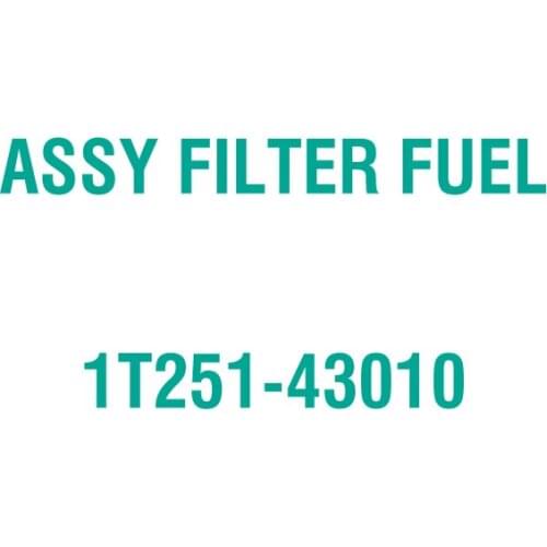 For Kubota 1T251-43010 ASSY FILTER FUEL