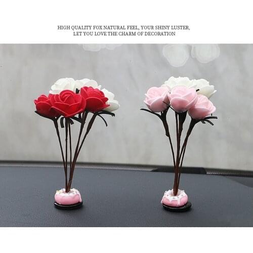 EveryFlower Decoration Car Ornaments Auto Interior Accessories Decoration Birthday Gift Home Decor
