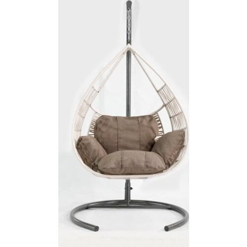 Outdoor Camping Thick Canvas Stylish Single Person New Style Modern 2021 High Quality Hammock Outdoor Hanging Chair Swing