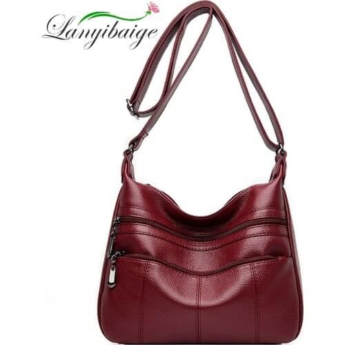 Ladies Hand Crossbody Bags For Women 2020 Luxury Handbags Women Leather Shoulder Bag Tote Bag Designer Women bolsa feminina