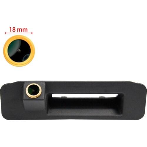Misayaee Golden Rear View Reverse Backup Camera Trunk Handle for Mercedes-Benz GLK Class X204 GLK200 GLK220 250 260 280 300 350