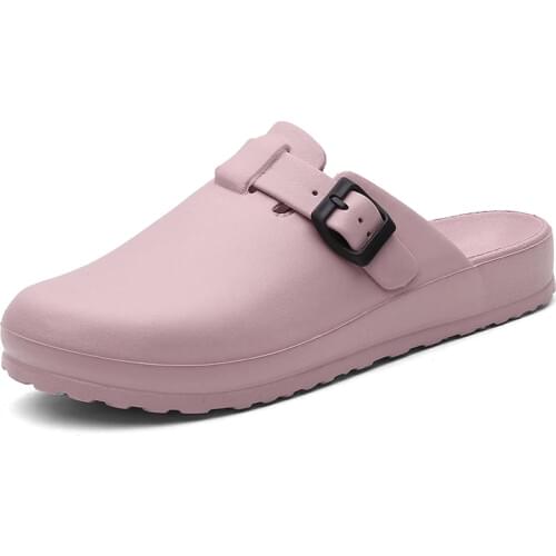 2020 Women Classic Anti Bacteria Surgical Medical Shoes Safety Closed Toe Mule Clogs Slippers Cleanroom Work Slides Unisex