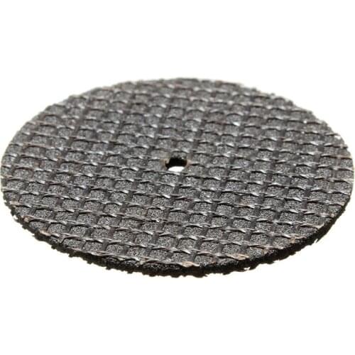 25 Set 32mm Sanding Cutting Wheels Rotary Grinder Blades Discs Tool For Plastic Cutting Wheels Mandrel For Cutting Metal/plastic