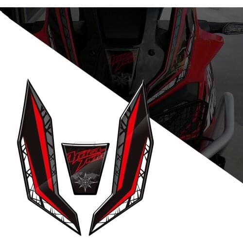 3D Motorcycle Front Fairing Protection Decals Case for Honda Africa Twin 2016-2019