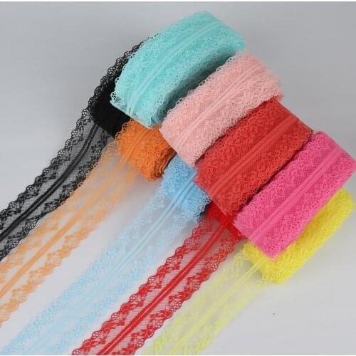 5/10yard/lot Lace Ribbon Trim Fabric 40mm Embroidered Lace Trims For Sewing Decoration DIY Gift Packing Material