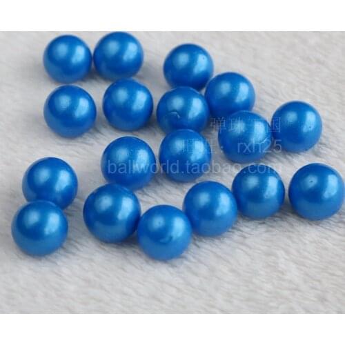 Free shipping 50pcs/lot 1.6cm 16mm Blue Opaque glass ball marbles Rainbow beads colorful pieces filial pearl beads