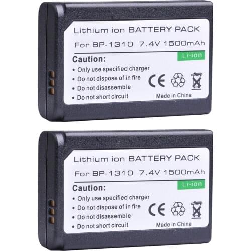 BP-1310 1500mAh BP-1310 Lithium ion Battery pack for Samsung NX10, NX11, NX20, NX5, NX100 Camera Battery
