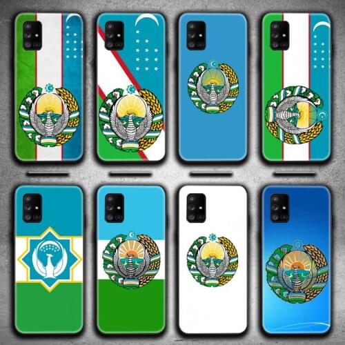 Uzbekistan National Flag Phone Case For Samsung Galaxy A21S A01 A11 A31 A81 A10 A20E A30 A40 A50 A70 A80 A71 A51