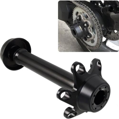 Black Rear Axle Fork Crash Slider Wheel Cover Protector fit for Ducati Diavel Carbon Multistrada 1200 Panigale Monster 1200