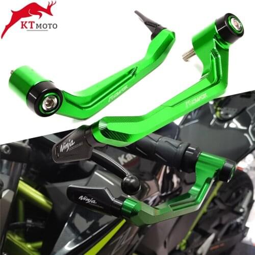 For Kawasaki NINJA1000SX NINJA 1000SX Motorcycle CNC Handlebar Handle grips Bar Ends + Brake Clutch Levers Guard Protector