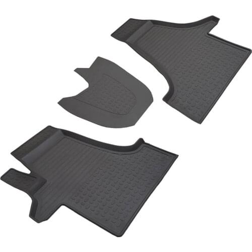 Volkswagen Transporter T5 Refref 4D Car Floor Mat 2003-2014 Black