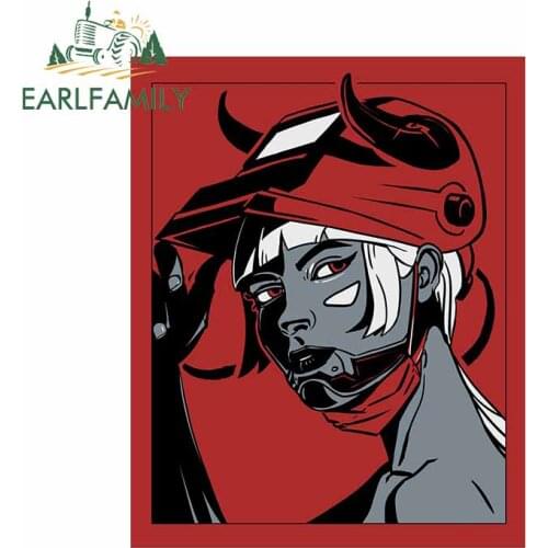 EARLFAMILY 13cm x 10.3cm for Welder Waterproof Car Sticker Vinyl Material Decal Bumper Scratch-proof Sunscreen For JDM SUV RV