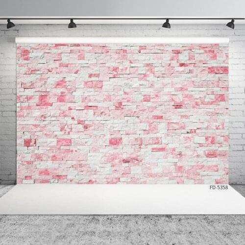 Photo Backdrop Brick Wall Computer Printed Photocall Background for Baby Children Portrait Pets Toy Photophone Photography Props