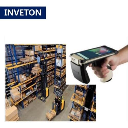 China best quality Impinj R2000 Android 6.0 systems terminal mobile Handheld UHF RFID reader with WiFi Bluetooth GPS 1D/2D