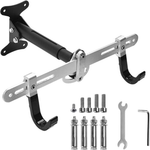 Bicycle Wall Stand Holder Mount Adjustable Bicycle Mountain Bike Storage Wall Mounted Rack Aluminum Alloy Bike Accessories