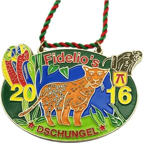 No MOQ Supply Iron Metal Craft Animal Medal/Medallion k20072