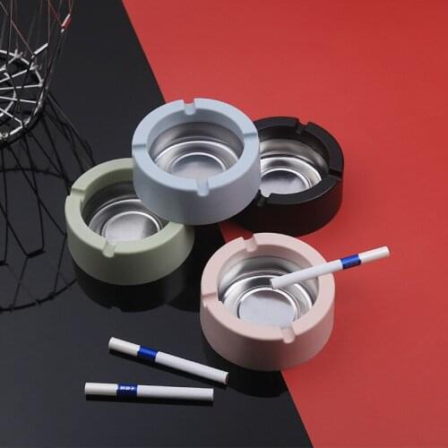 New Creative Ashtray Home Personality Office Living Room Bedroom 4 Tobacco Ashtray Holder Portable Gadgets