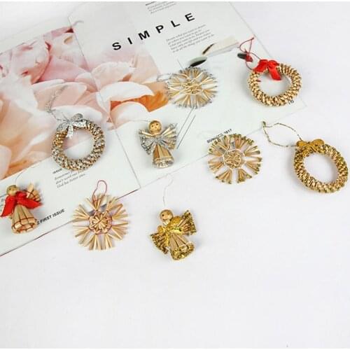 3 Colors 8Pcs Good DIY Snowman Christmas Decorations Portable Christmas Ornaments Eye-catching for Household