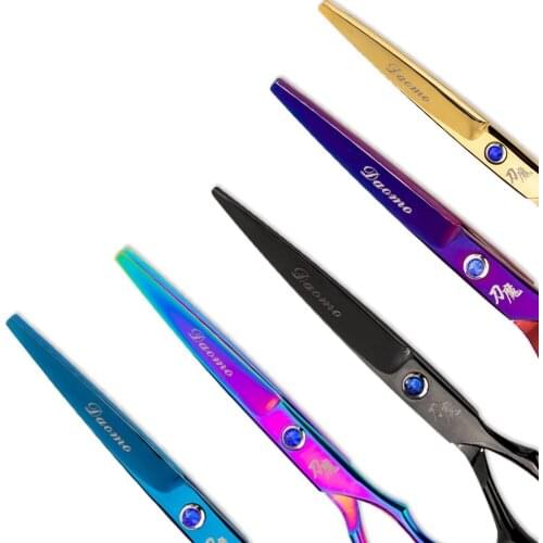 FnLune Professional 6.0 Inch Hairdressing Scissors Hairdressing Scissors Thin Shear Flat Shears Hairdressing Salon Hairstylist