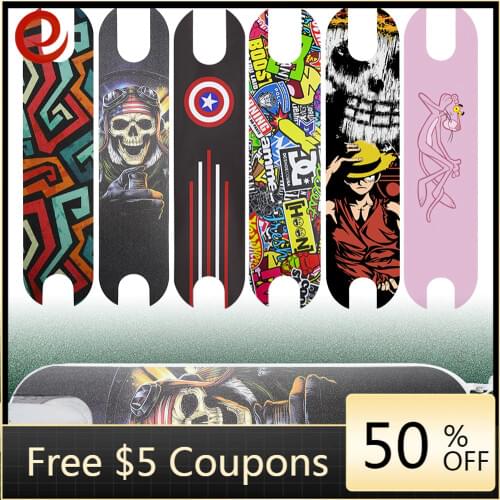 Scooter Pedal Matte Pad Personality Waterproof Sunscreen Sticker for Xiaomi Mijia M365 and M365 Pro Electric Scooter Accessories