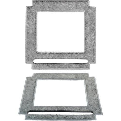 Mop Cleaner for Haut W66 Mop Washable Reusable Cloth Replacement Pad Microfiber White Replace