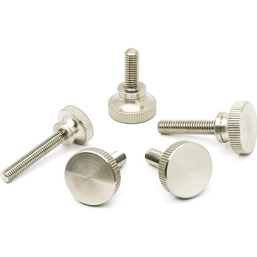 5/10/20Pcs M3 M4 Knurling Truss Knurled Thumb Screw Hand Tighten Computer Screws