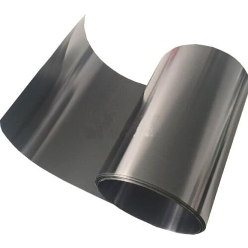 0.08mmx100mmx5m Ni 99.99% Nickel Plate Pure nickel belt N4 N6 nickel foil nickel roll nickel (Ni) strip sheet