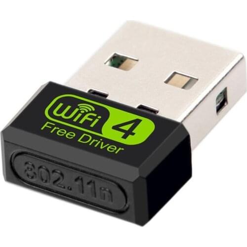 2.4Ghz/5.8Ghz Dual-Band WiFi Adapter USB Card Card No Network 2.0 Wireless External Receiver Driver N4C1