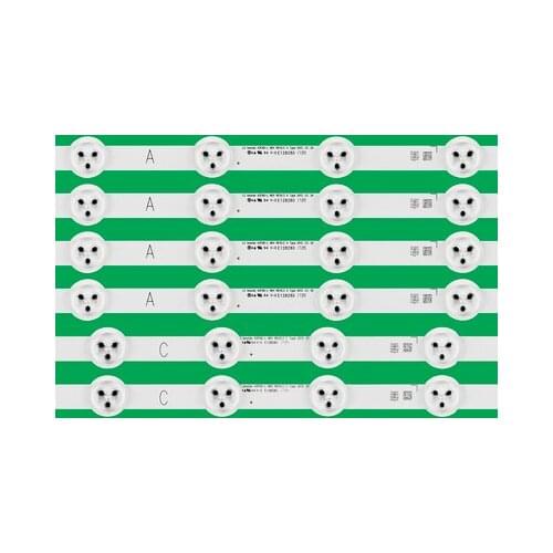 375mm 3v LED backlight 8LEDs for Hitachi 42" TV Innotek 42FHD-L NDV REV0.2 42HXT12U VES420UNDL-N01 42HXT12U LED42F7275