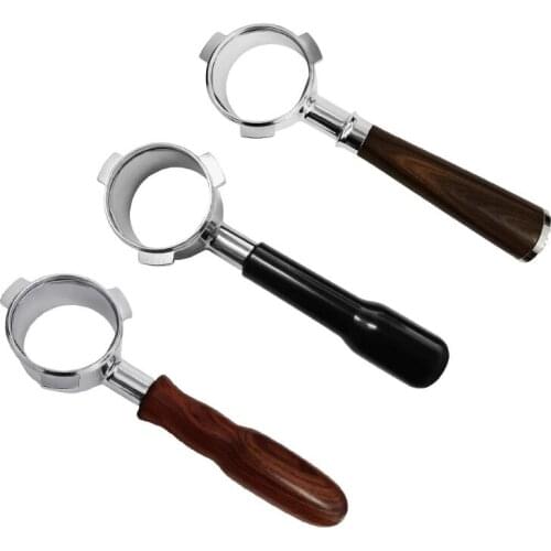 54mm Coffee Bottomless Portafilter For Breville 870/878/880 Filter Basket Stainless Steel Replacement Espresso Machine