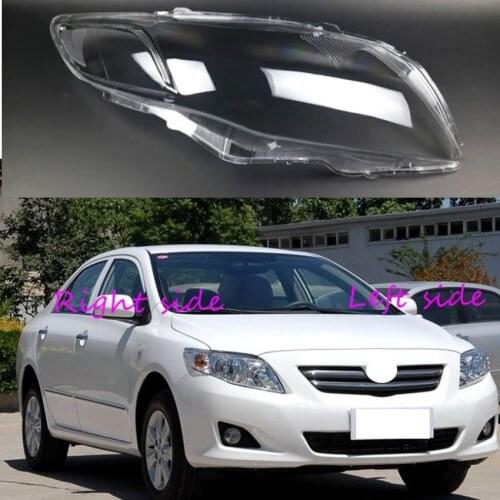 Car Headlight Lens For Toyota Corolla 2007 2008 2009 Car Headlight Headlamp Lens Auto Shell Cover