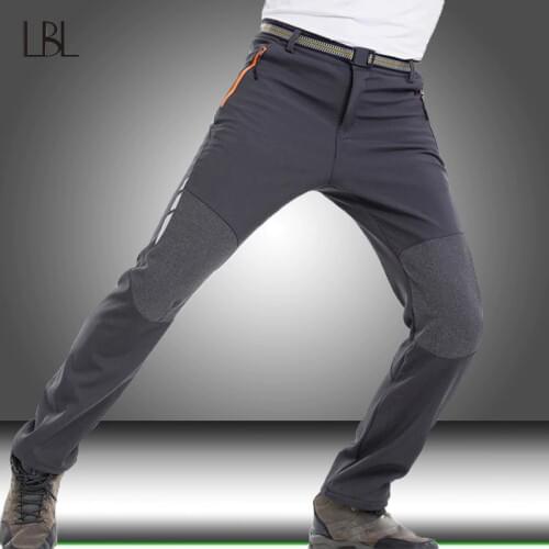 Men Casual Cargo Pants Classic Outdoor Hiking Trekking Army Tactical Joggers Pant Male Summer Quick Dry Trousers Thin Sweatpants