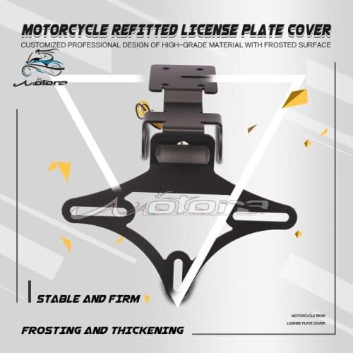 License Plate Holder LED Light For YZF R6 YZFR6 2017 2018 2019 2020 Motorcycle Accessories Tail Tidy Fender Eliminator YZF-R6