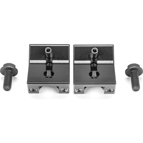 For Toyota 2002-2021 Lexus GX Lexus GX With Captains Chairs CNC Machined T6 Billet Aluminum Black Anodized Raise 1-1/4 Inch