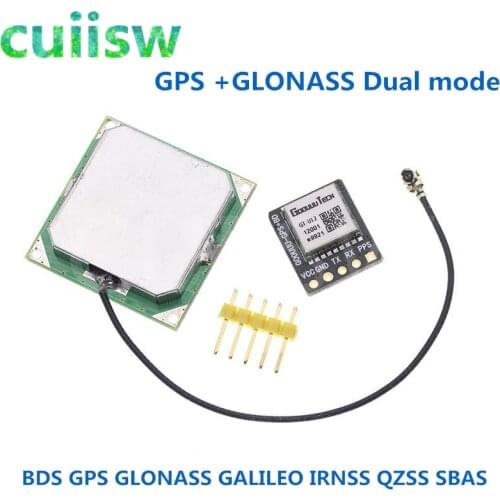 GPS Modue GT-U12 GPS GLONASS dual mode GNSS Module Antenna Receiver positioning module BDS GALILEO IRNSS QZSS SBAS 1.8-3.6V