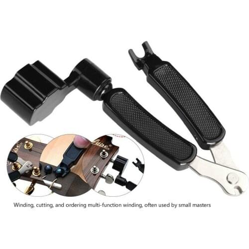 Guitar String Changing Tool String Cutter Winding String Three-In-One Pliers String Remover Electric Guitar Accessories
