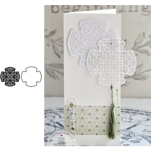 Circle herat cross retro flower plate metal cutting dies cut die mold Scrapbook cards making paper craft knife mould new 2019