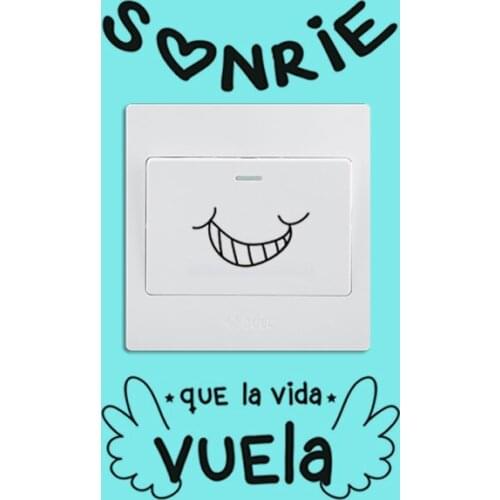 KUCADA vuela wall sticker home decor mural art decal diy switch sticker pvc wallpaper black WP1440