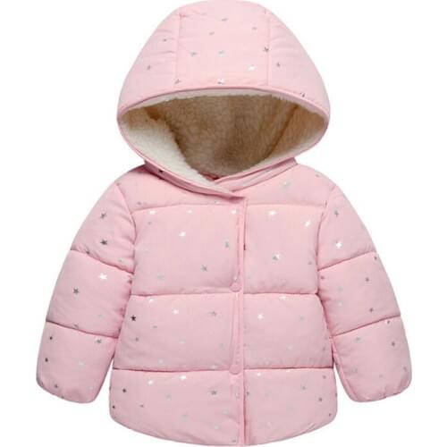 Baby Girl Jacket 2019 Autumn Winter Jacket For Girls Coat Children Warm Hooded Outerwear Kids Clothes Infant Girl Coat