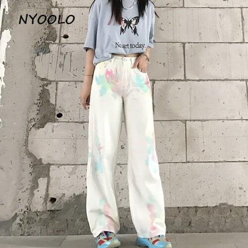 Женские цветные брюки NYOOLO China At AliExpress