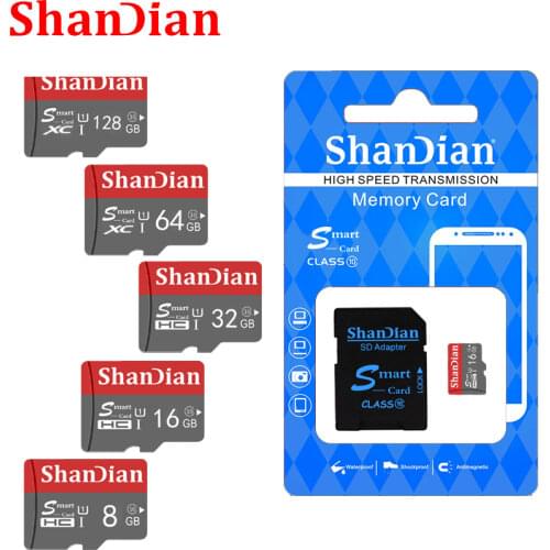 Original Smart SD Card 64GB Class 10 Memory Card SmartSD 8GB 16GB 32GB TF Card SmartSDHC/SDXC for Smartphone/Tablet PC