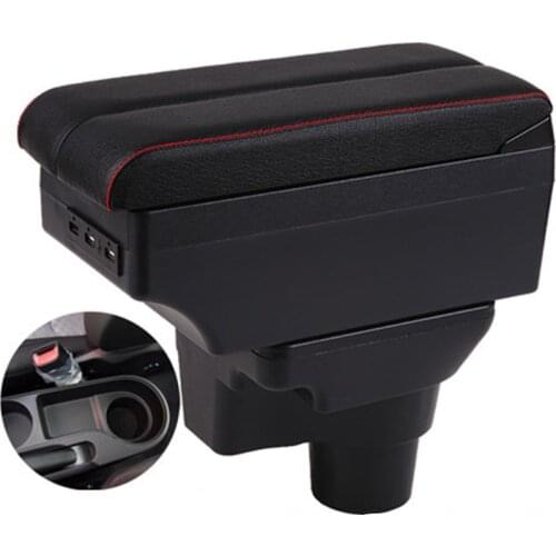 For KIA Rio 4 armrest box central Store content box car-styling decoration accessory part