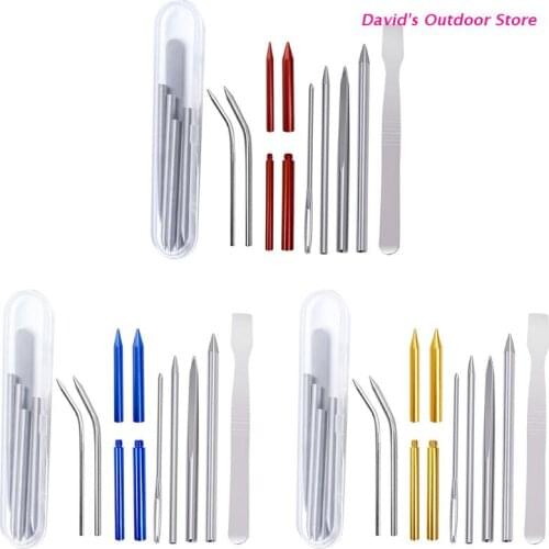 Portable Hand Camping Rope Bracelet Knitting Tool Easy to Remove and Connect Things With Lanyard Ports Lightweight Sturdy