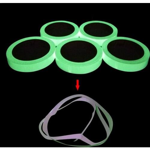 Luminous Tape Self-Adhesive Glow Wall Sticker Decoration Exit Passageway Warning Fluorescent Stripe Sticker Home For Walkway